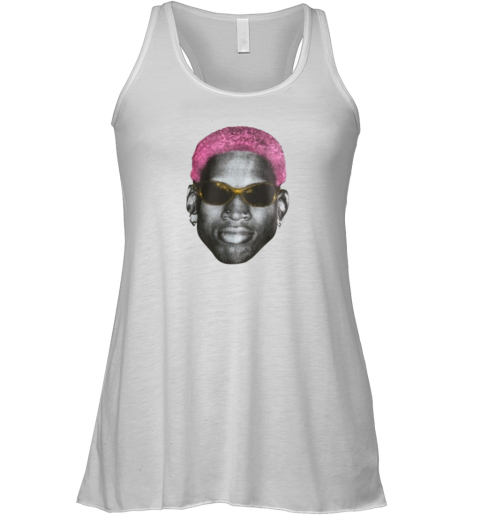 Dennis Rodman The Worm Face Racerback Tank