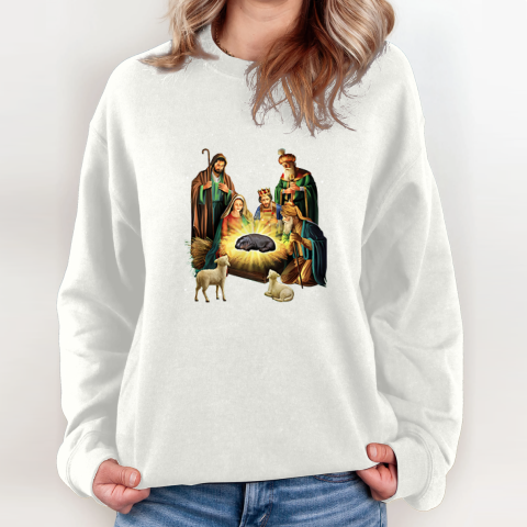 Christmas Miracle Moo Deng Sweatshirt