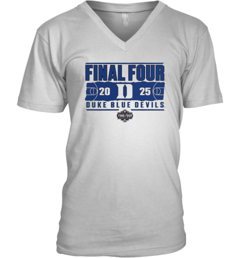 2025 Ncaa Duke Final Four V Neck T Shirt
