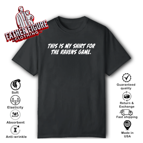 Creed Humphrey This Is My Shirt For Ravens Game T Shirt