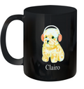 Clairo Dog With Headphones Ceramic Mug 11Oz
