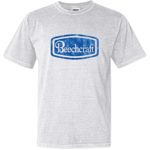 Beechcraft Logo Dyed Heavyweight T Shirt