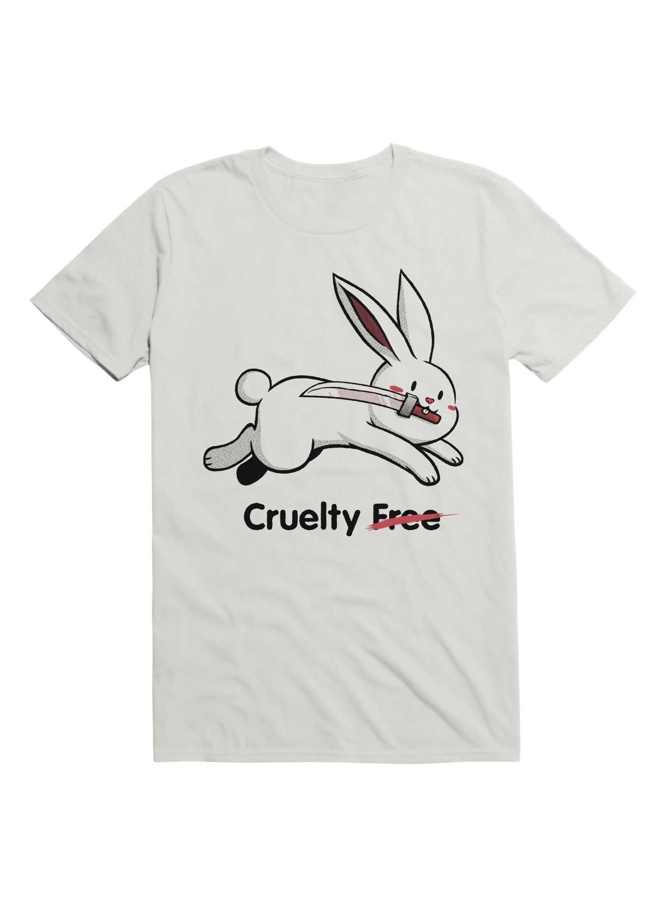 Cruelty Free Bunny T Shirt T Shirt Gym Lifestyle Best Seller Look