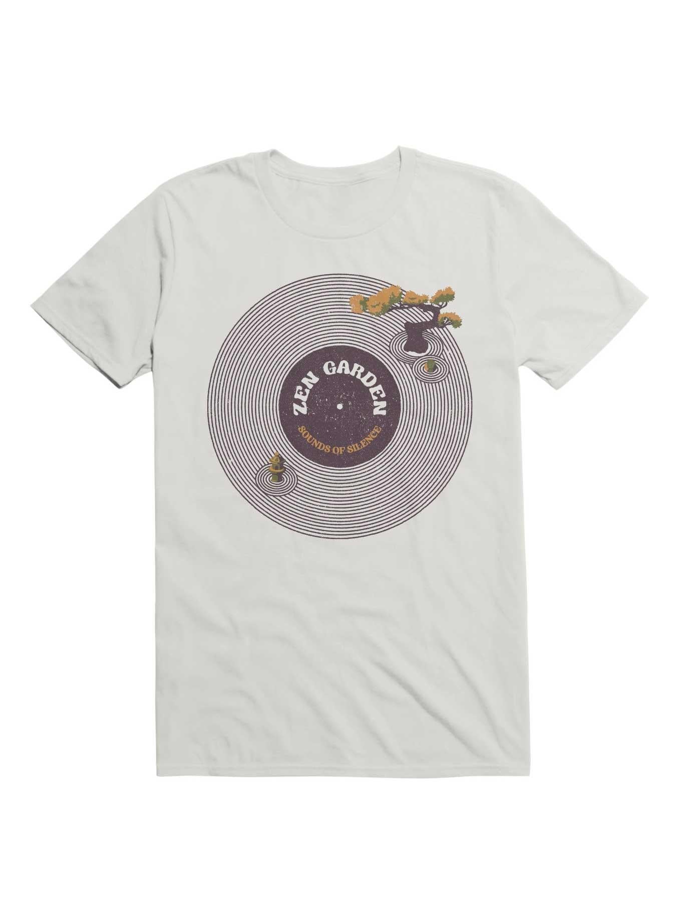 Vinyl Zen Garden Sounds of Silence T Shirt T Shirt Trending US Workout Ready