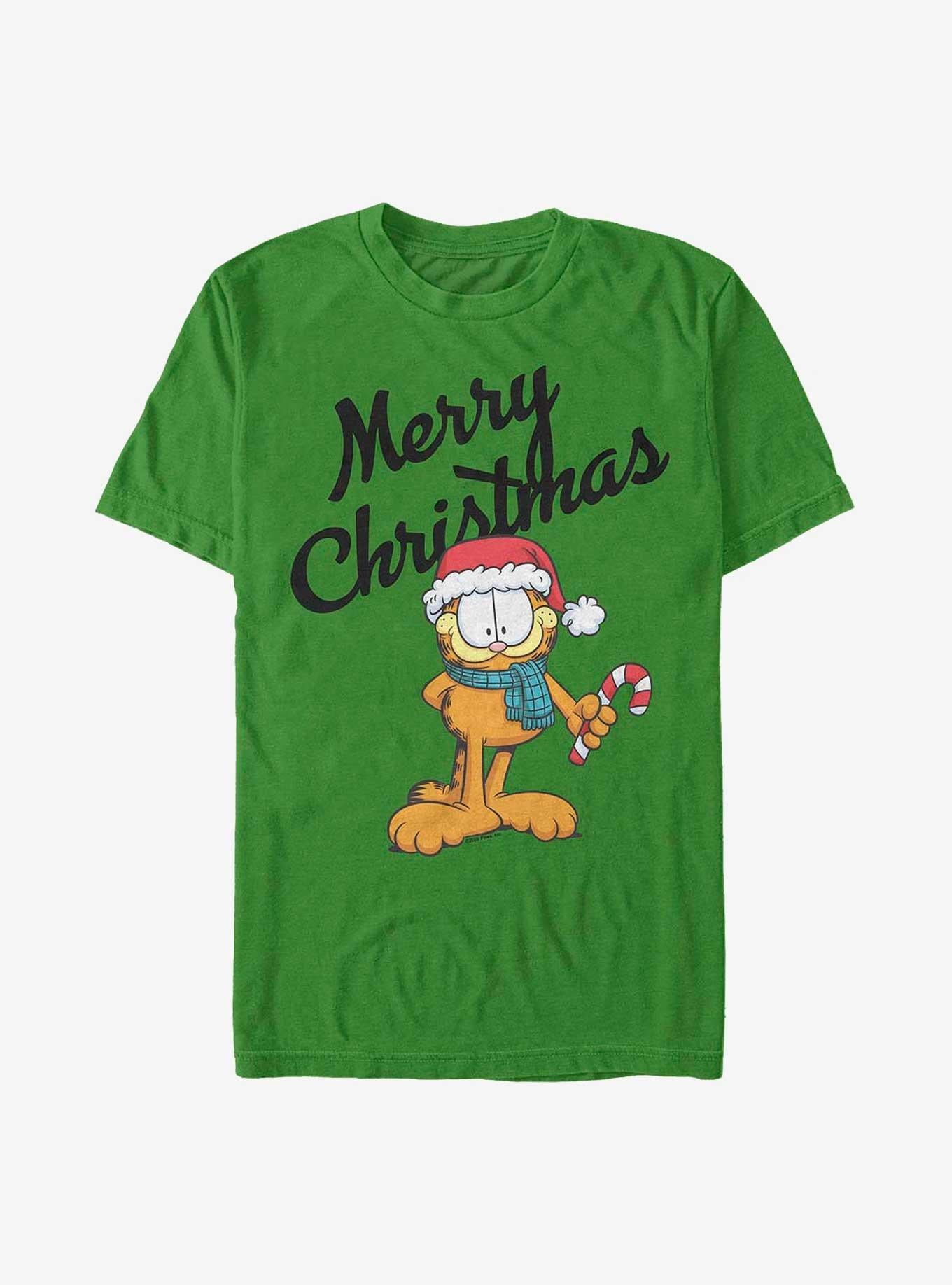 Garfield Merry Christmas T-Shirt T-Shirt | Bold Graphic Edition | Perfect For Daily Wear