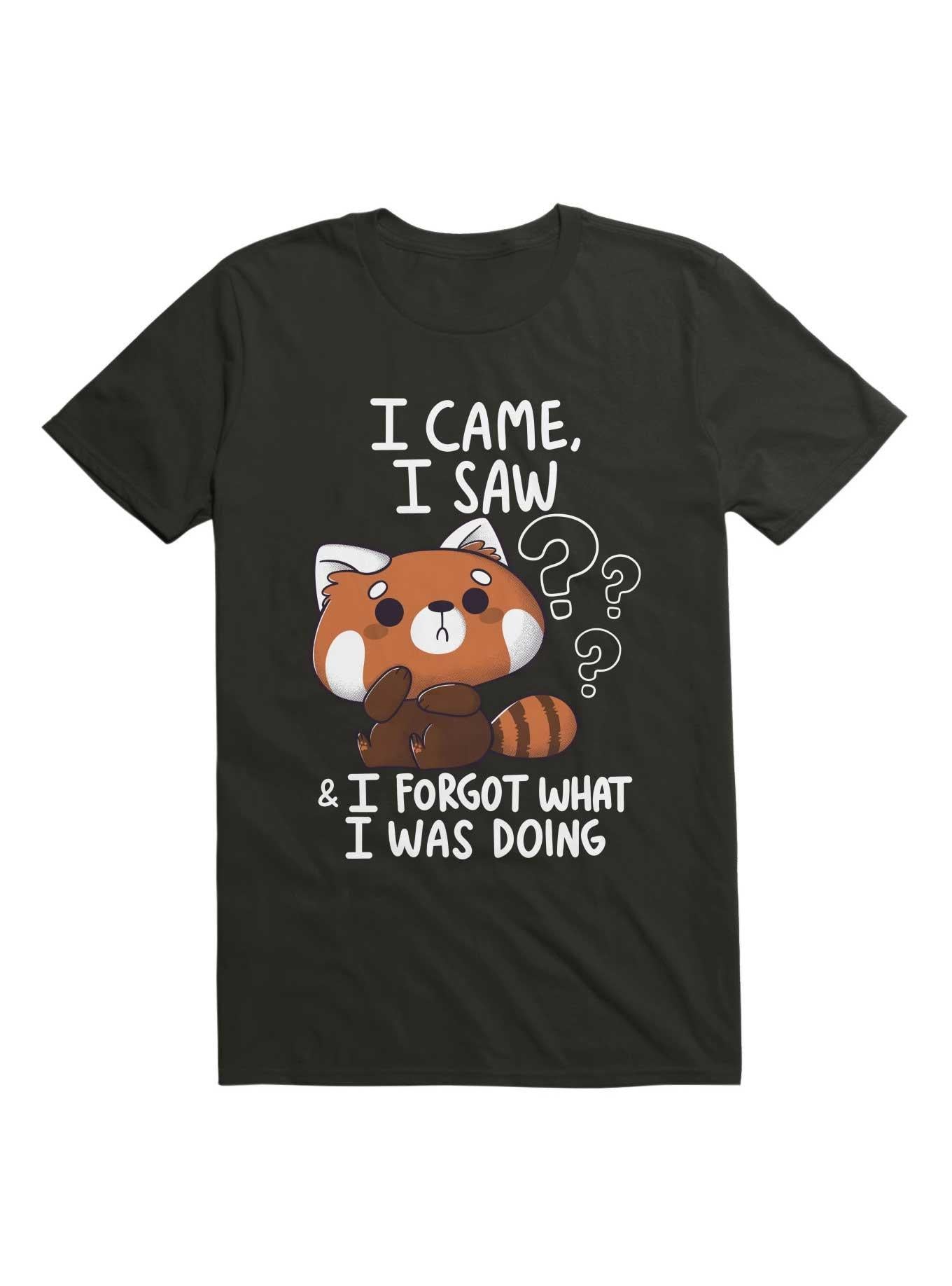 Forgetful Red Panda T Shirt T Shirt Trending US