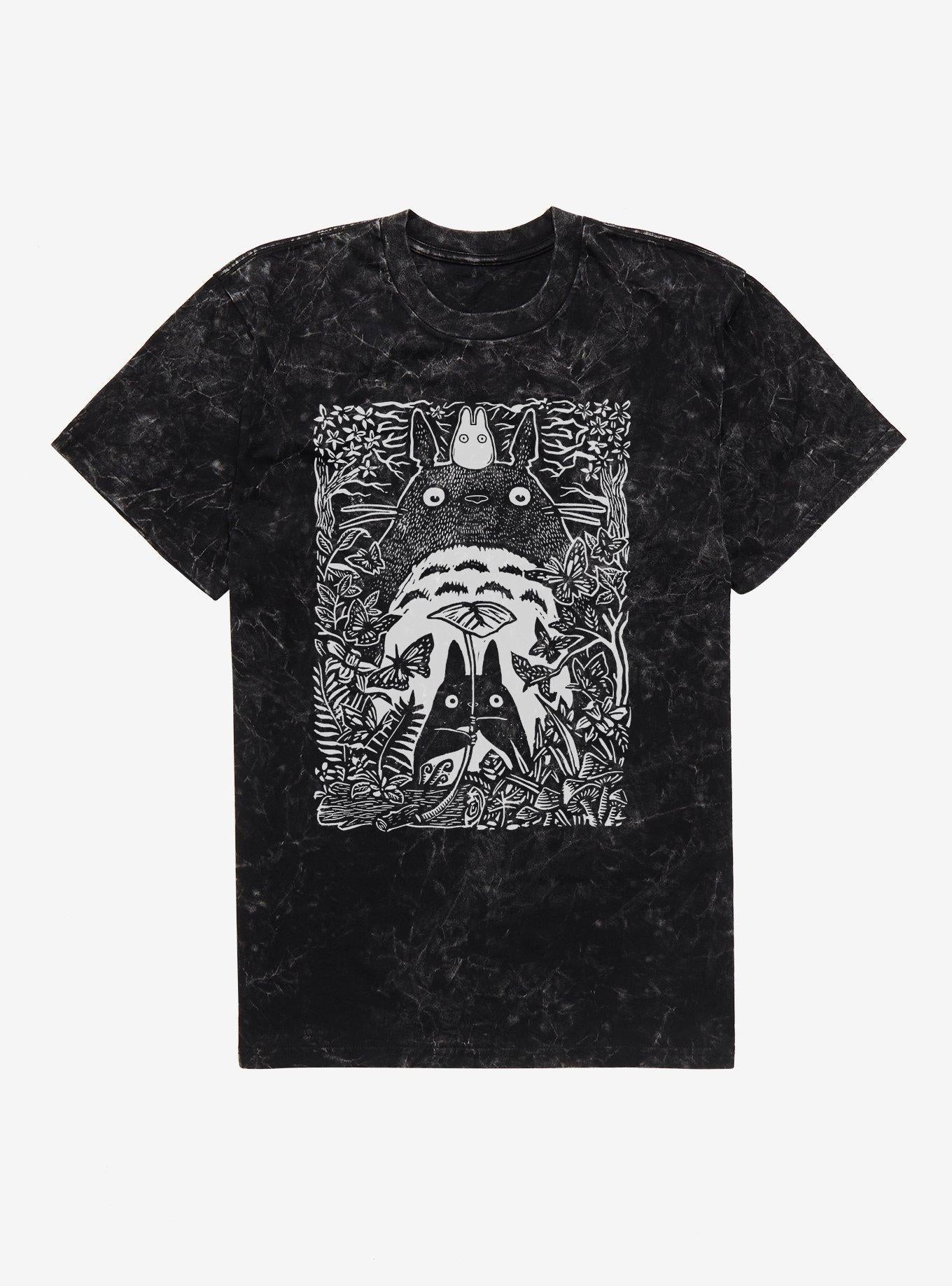 Studio Ghibli My Neighbor Totoro Keeper Of The Forest Mineral Wash T-Shirt | Premium Unisex T-Shirt, Trending Graphic Tee
