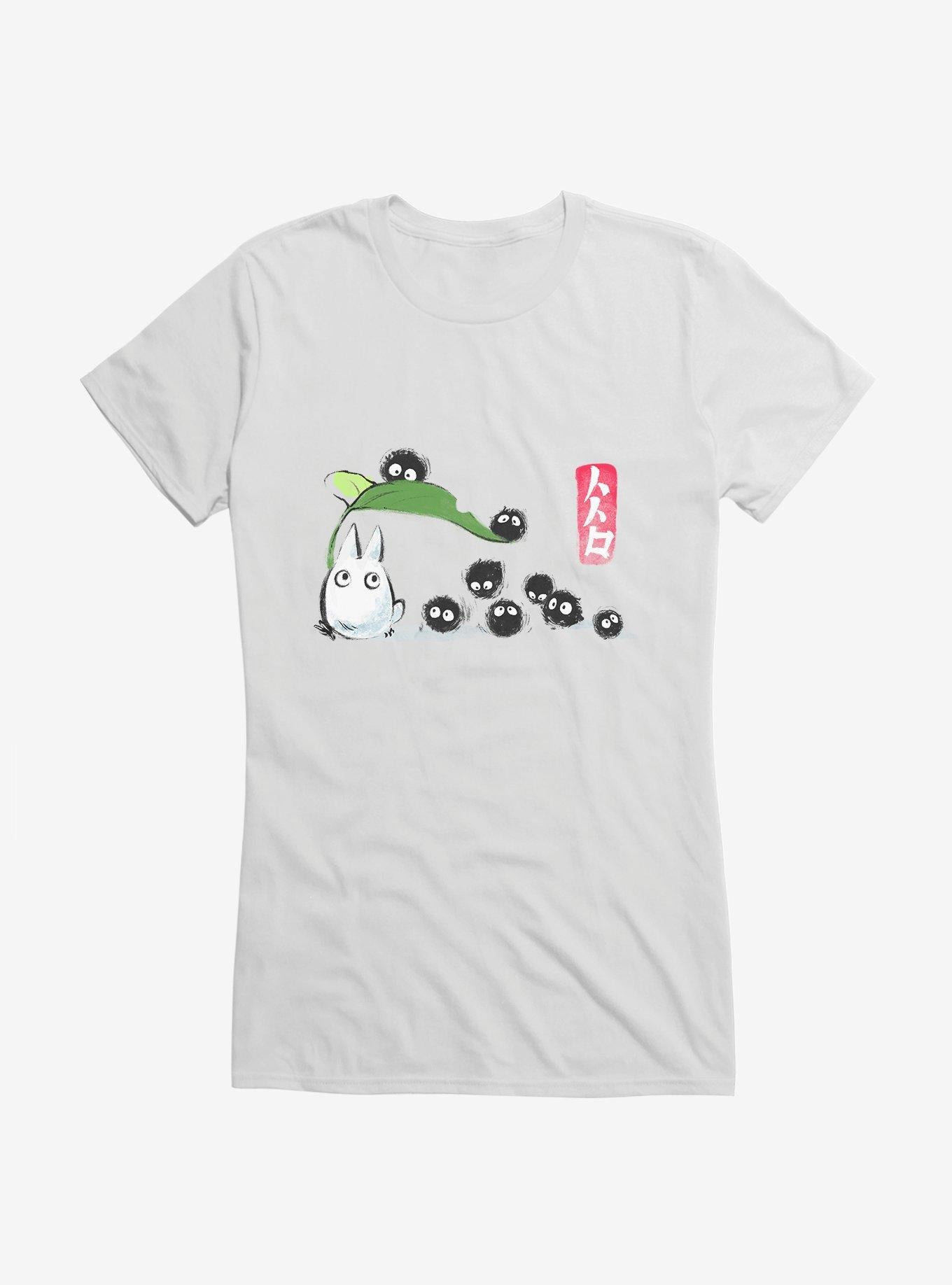 Studio Ghibli My Neighbor Totoro Soot Spirtes Follow Me Girls T Shirt T Shirt Streetwear Style Best Seller Look