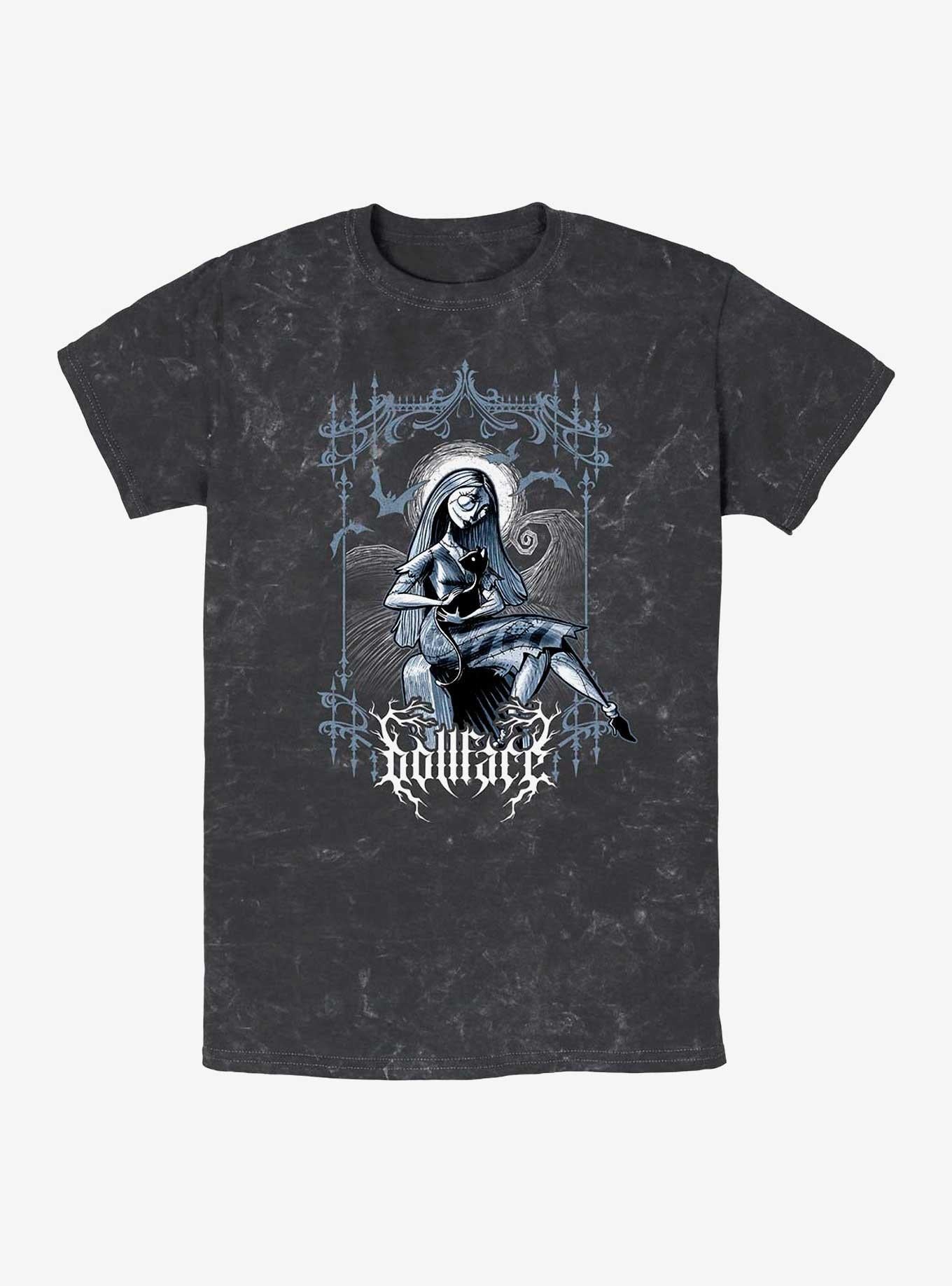 Disney The Nightmare Before Christmas Sally Dollface Mineral Wash T-Shirt T-Shirt | High-Quality Print | Trending Now