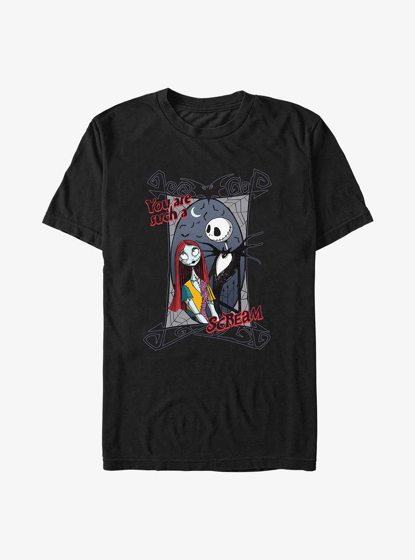 The Nightmare Before Christmas Jack Sally Such A Scream T-Shirt T-Shirt | Bold Graphic Edition | Great Gift Idea