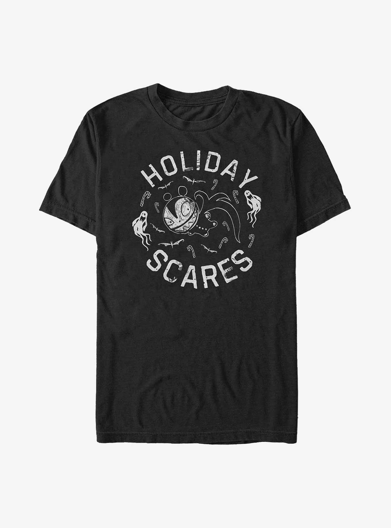 Disney The Nightmare Before Christmas Holiday Scares Scary Teddy Big Tall T-Shirt T-Shirt | Bold Graphic Edition | Top Pick For Fans