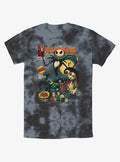 The Nightmare Before Christmas Comic Cover Tie-Dye T-Shirt T-Shirt | Exclusive Art Design | Top Pick For Fans
