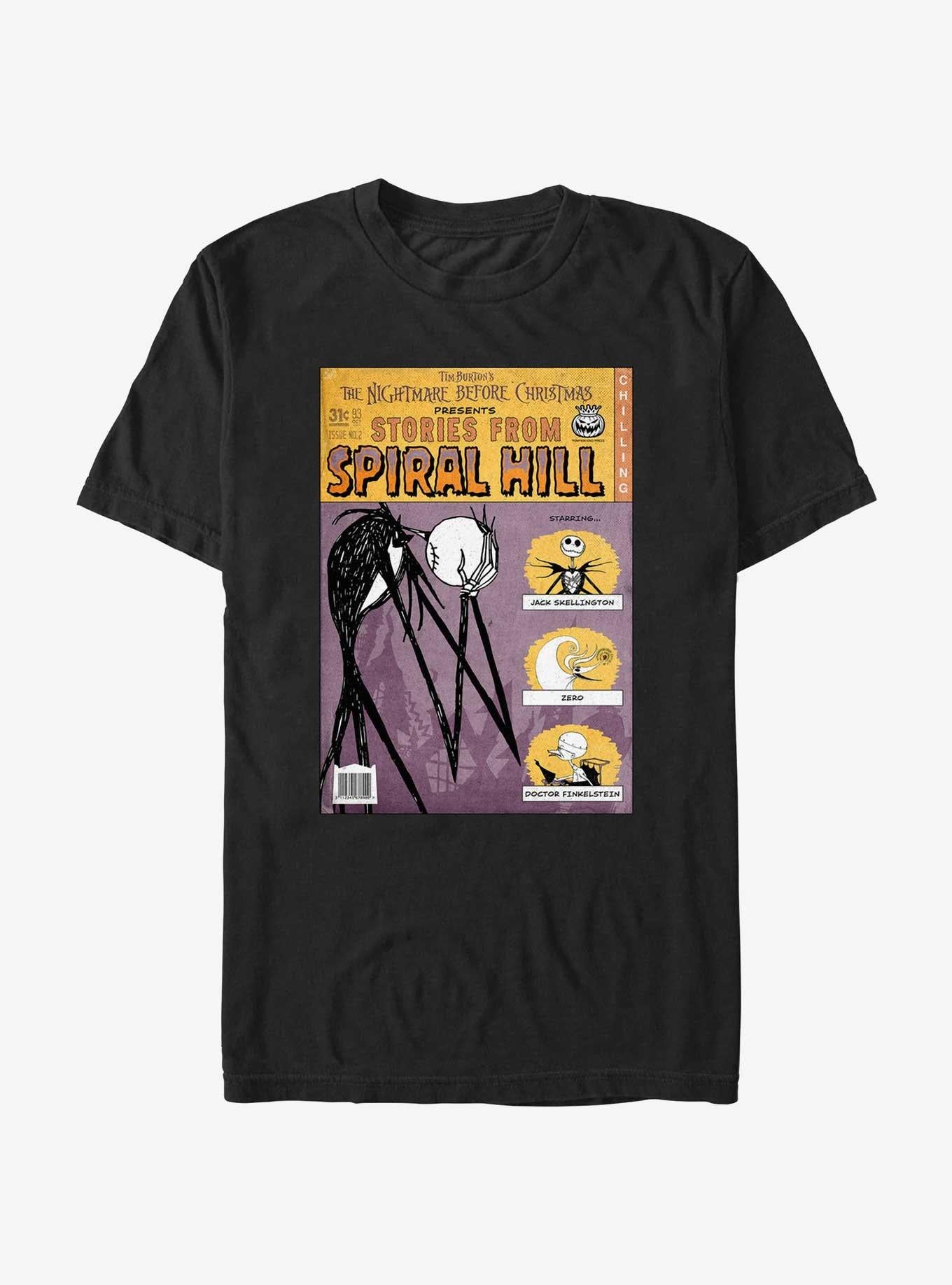 Disney The Nightmare Before Christmas Jack Stories From Spiral Hill T-Shirt T-Shirt | Premium Graphic | Top Pick For Fans