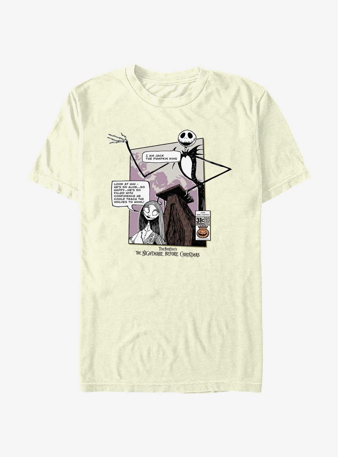 Disney The Nightmare Before Christmas Jack Sally Look At Him The Pumpkin King T-Shirt T-Shirt | Bold Graphic Edition | Must-Have Style