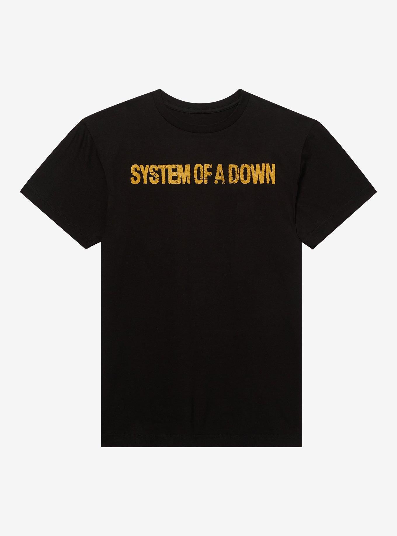 System Of A Down Mezmerize Eye Clock TShirt Graphic Tee | Graphic Tee | Unisex Shirt | High-Quality Print