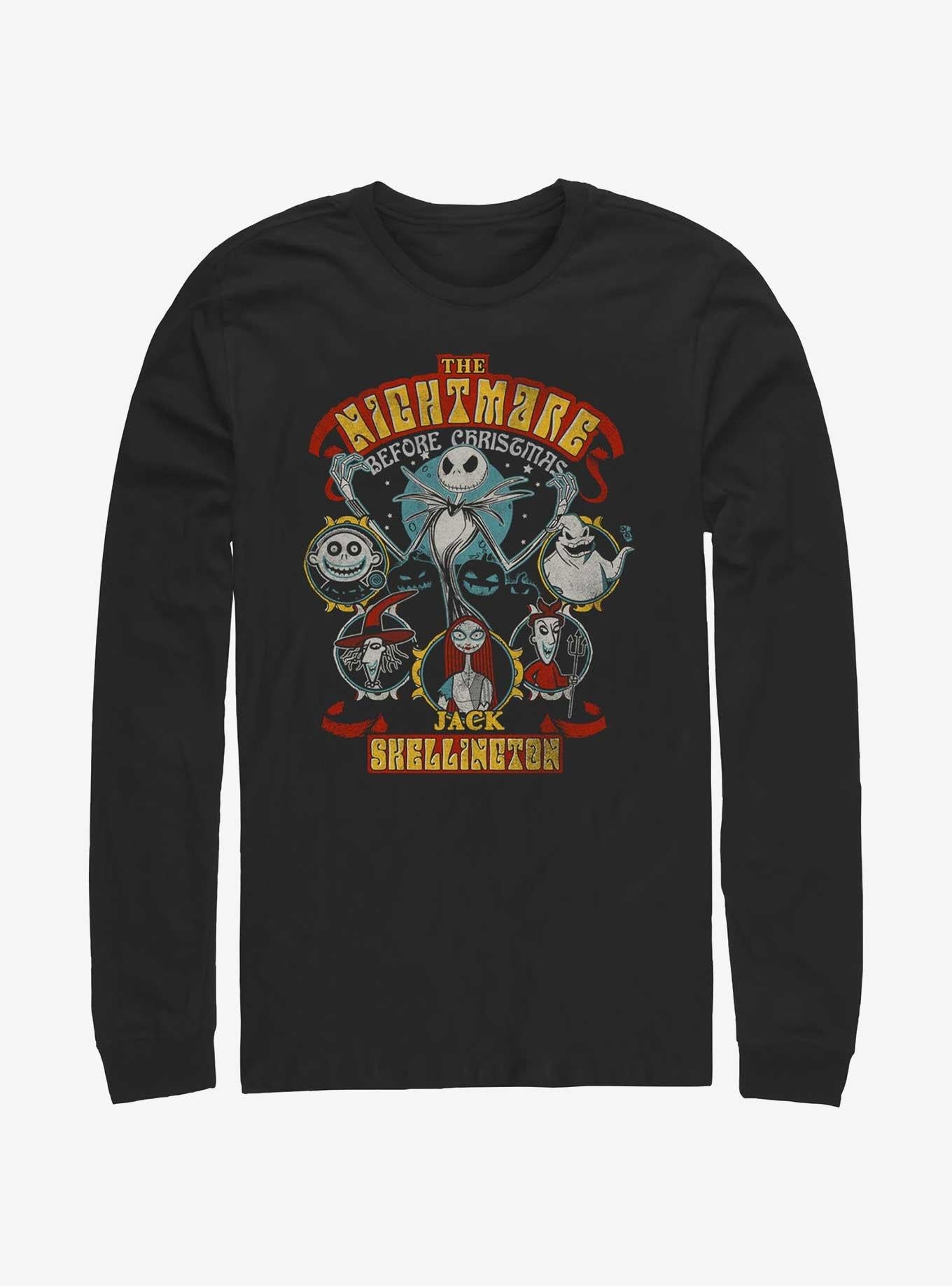 Disney The Nightmare Before Christmas Terror Team Long-Sleeve T-Shirt T-Shirt | Best-Selling Design | Perfect For Daily Wear