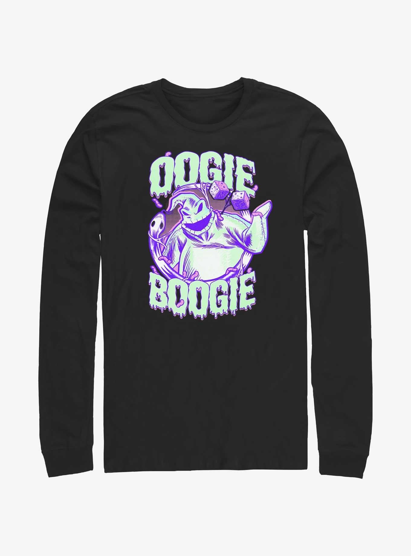 Disney The Nightmare Before Christmas Oogie Boogie Dice Long-Sleeve T-Shirt T-Shirt | Trending Streetwear Style | Trending Now