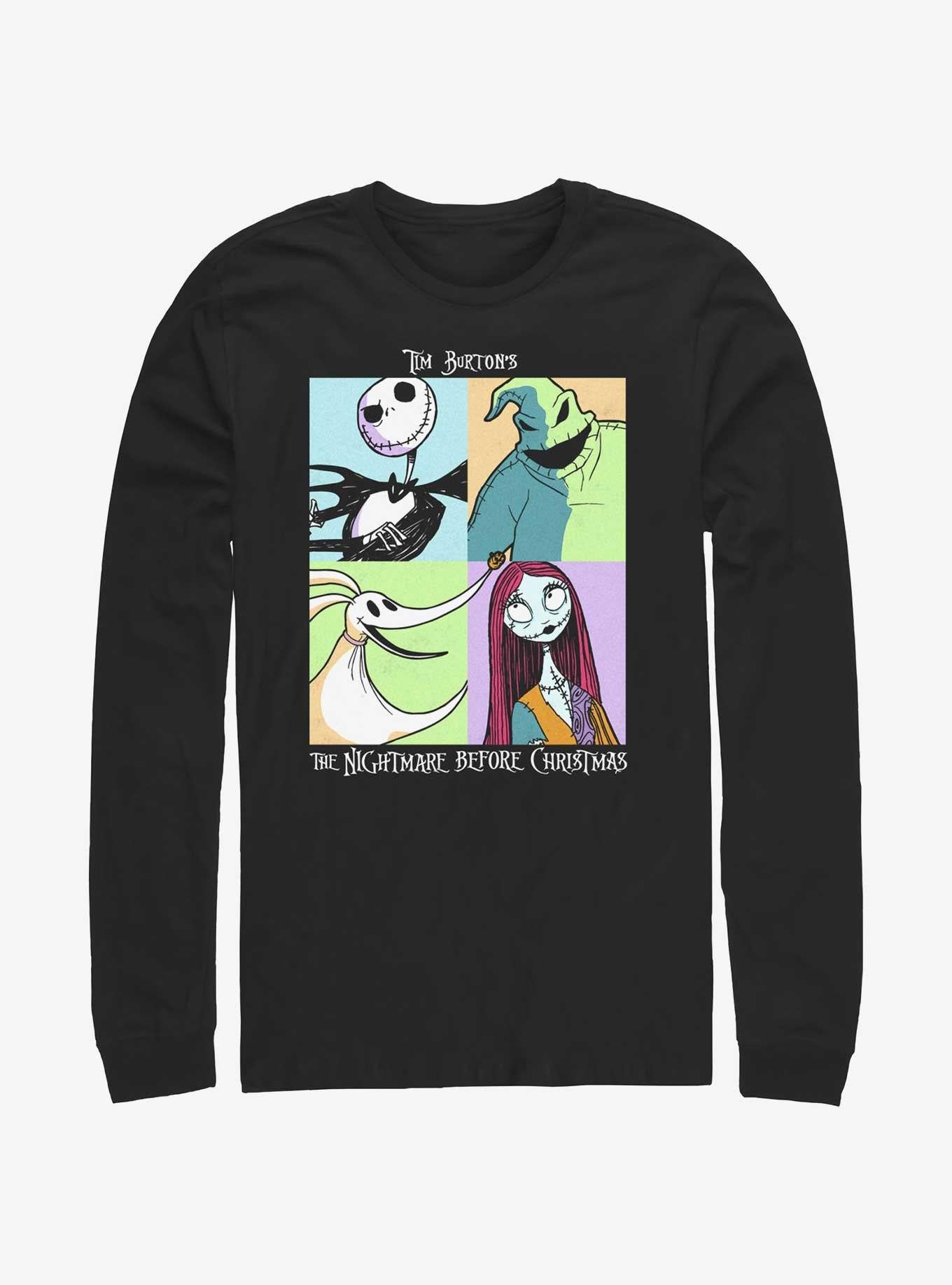Disney The Nightmare Before Christmas Scream Team Long-Sleeve T-Shirt T-Shirt | Bold Graphic Edition | Trending Now