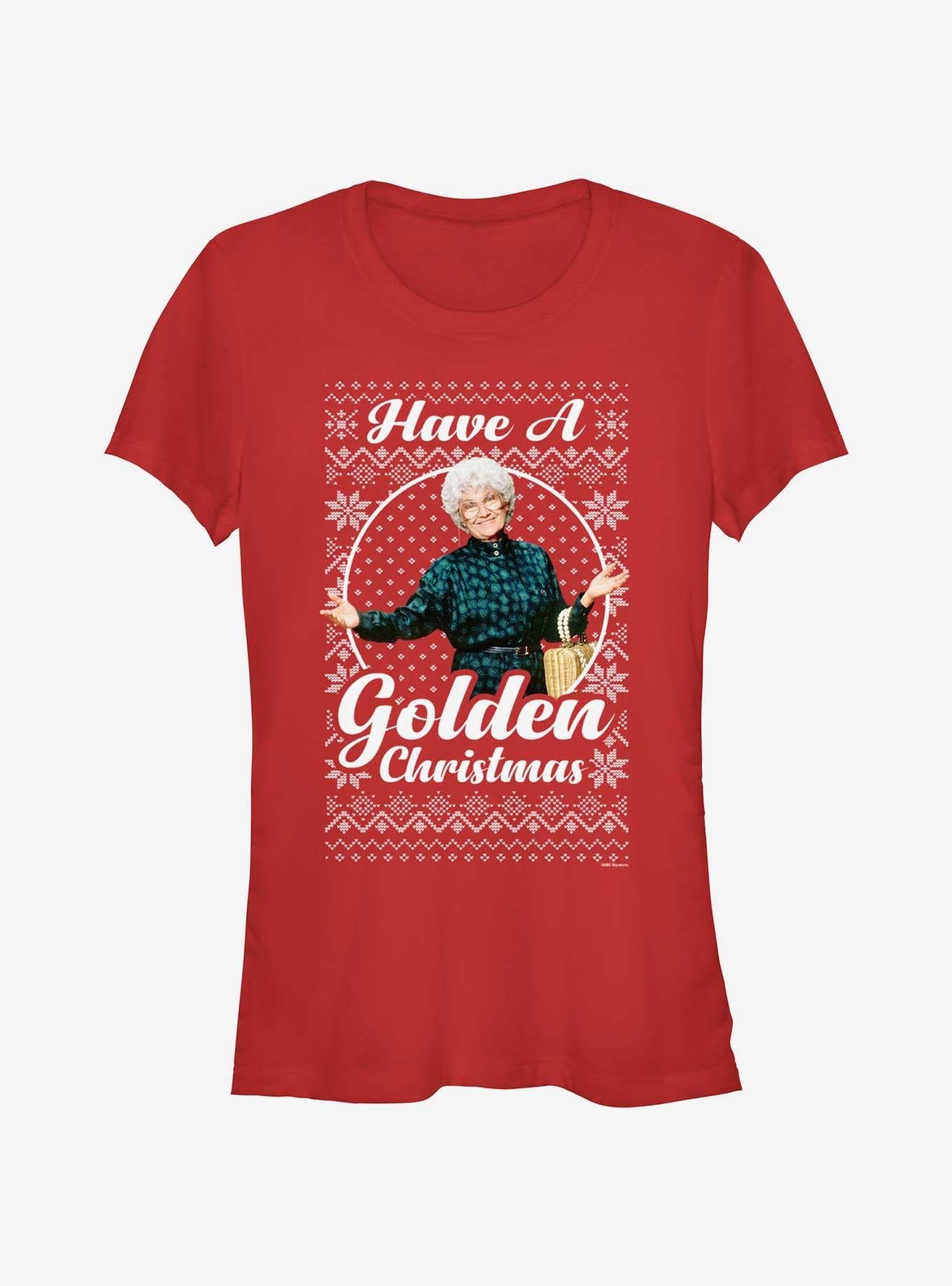 The Golden Girls Sophia Ugly Christmas Girls T-Shirt | Premium Unisex T-Shirt, Trending Graphic Tee