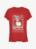 The Golden Girls Dorothy Ugly Christmas Girls T-Shirt T-Shirt | Premium Graphic | Perfect For Daily Wear