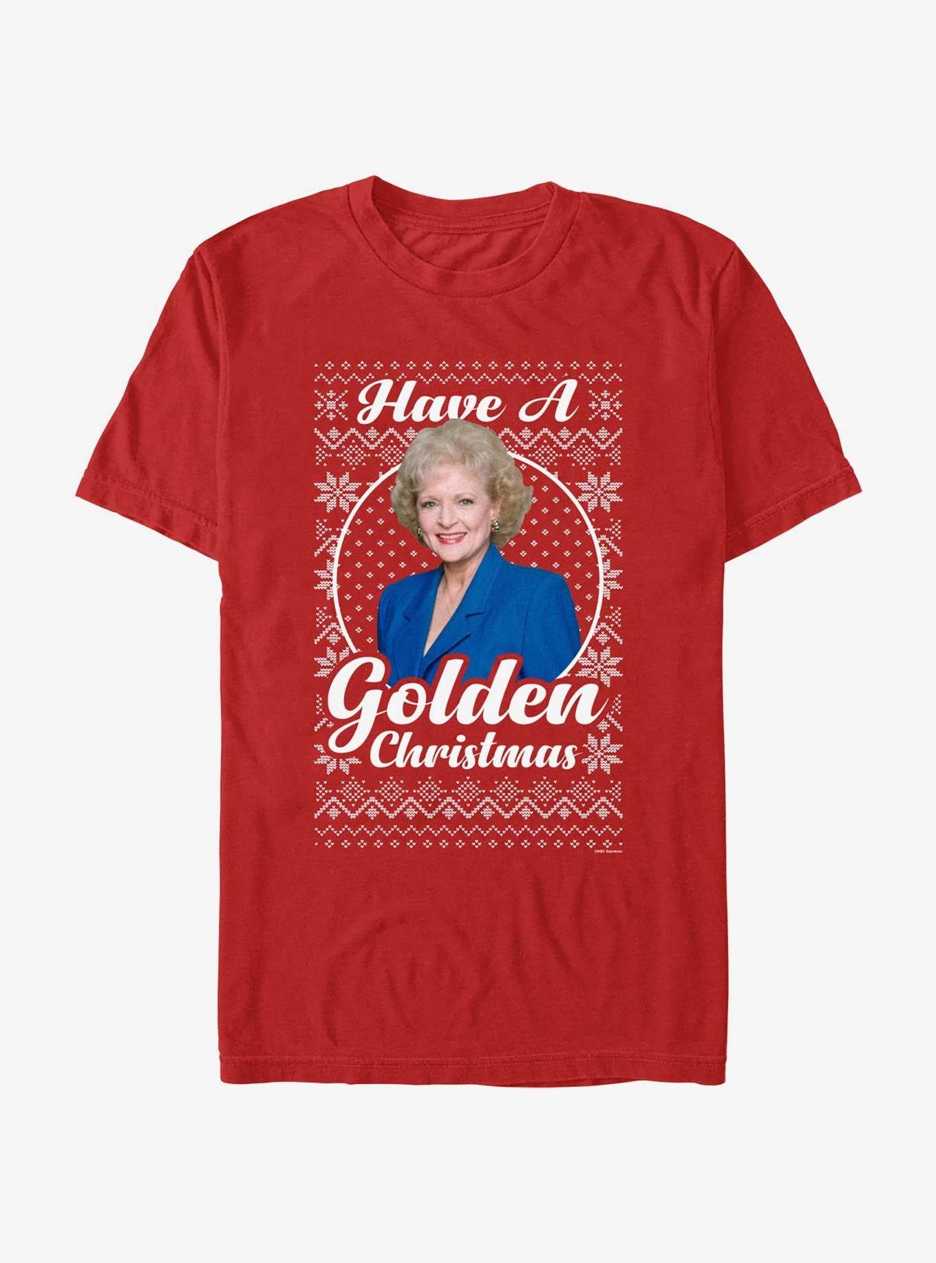 The Golden Girls Rose Ugly Christmas T-Shirt T-Shirt | Exclusive Art Design | Perfect For Daily Wear