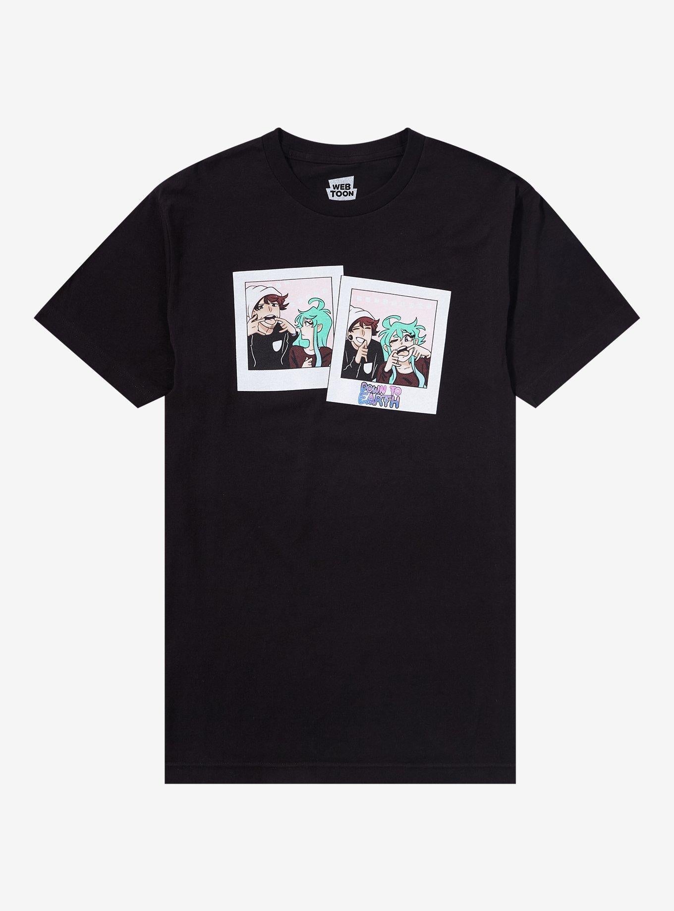 Down To Earth Instant Photo T-Shirt | Premium Unisex T-Shirt, Trending Graphic Tee