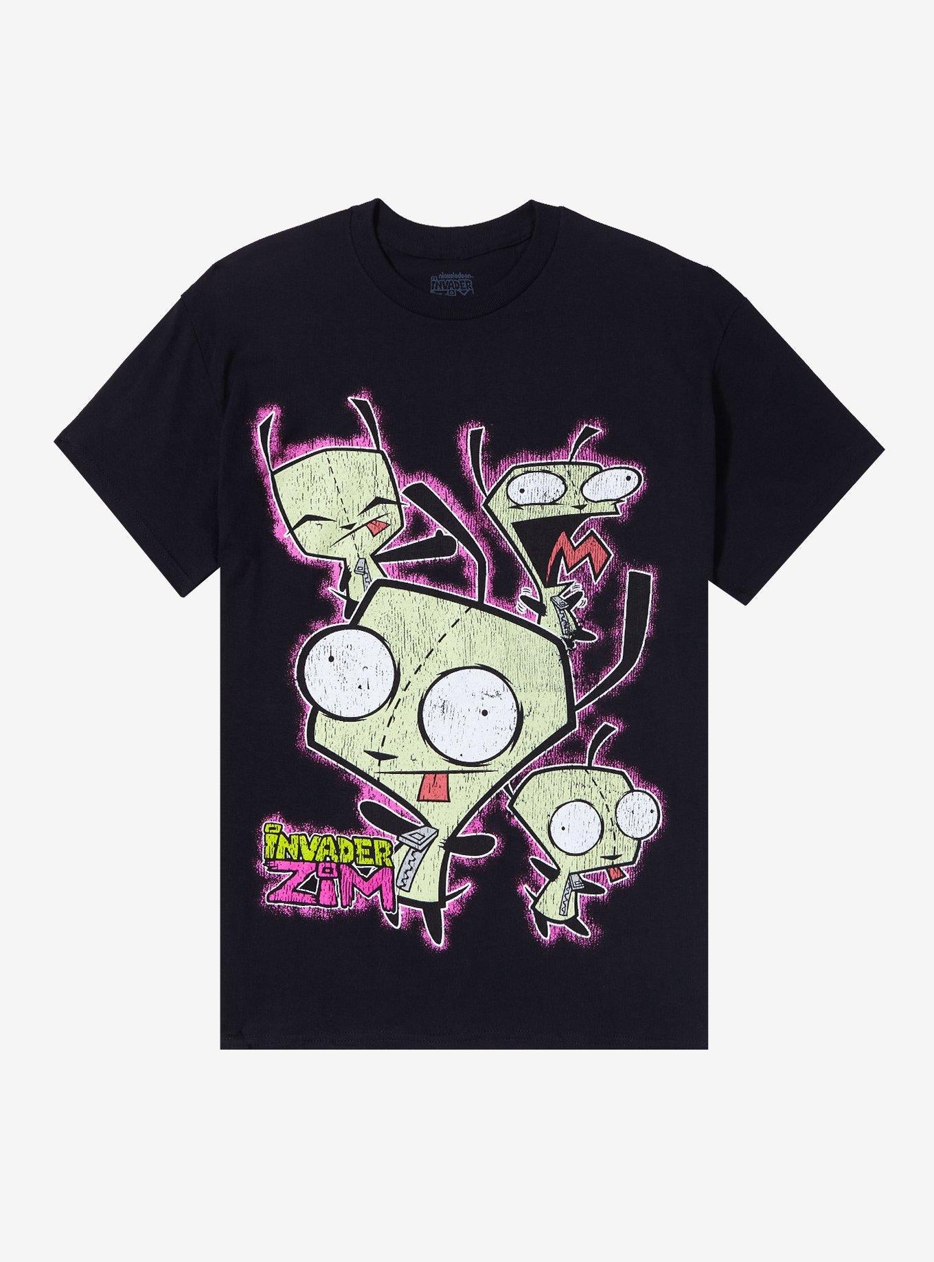 Invader Zim GIR Distressed Collage TShirt Graphic Tee | Graphic Tee | Unisex Shirt | Top Trending Fashion