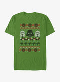 Star Wars Vader and Storm Troopers Ugly Christmas T-Shirt T-Shirt | Fan Favorite Style | Perfect For Daily Wear