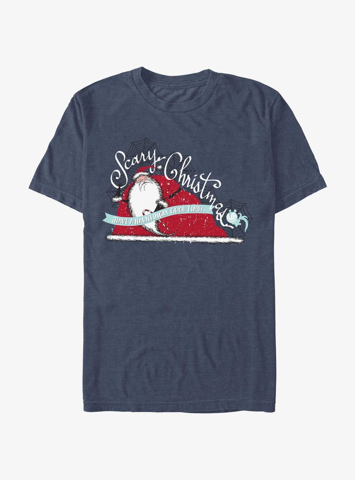 Disney The Nightmare Before Christmas Scary Christmas T-Shirt T-Shirt | Vintage Graphic Vibe | Great Gift Idea