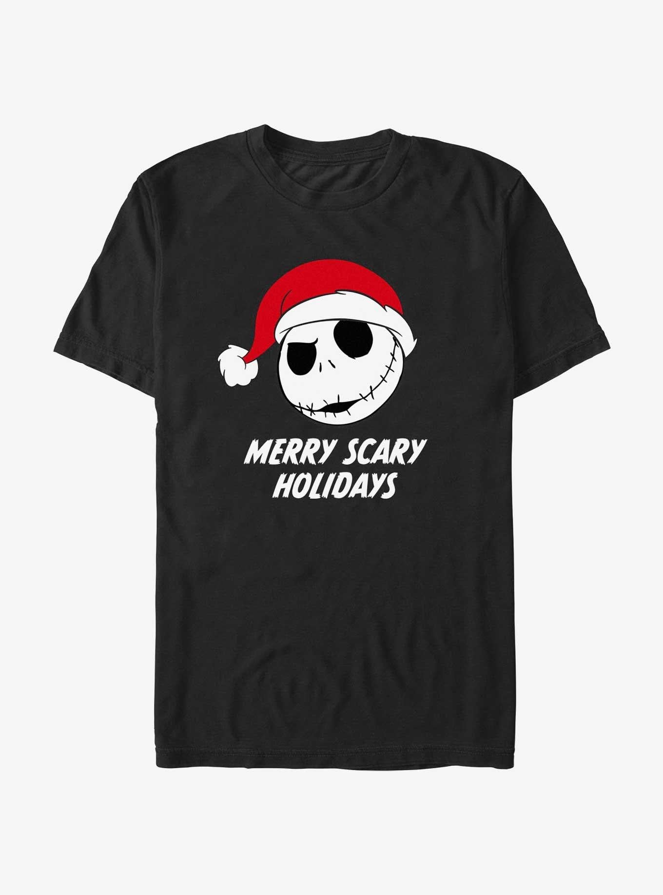 Disney The Nightmare Before Christmas Jack Merry Scary Holidays T-Shirt T-Shirt | Top Trending Artwork | Must-Have Style