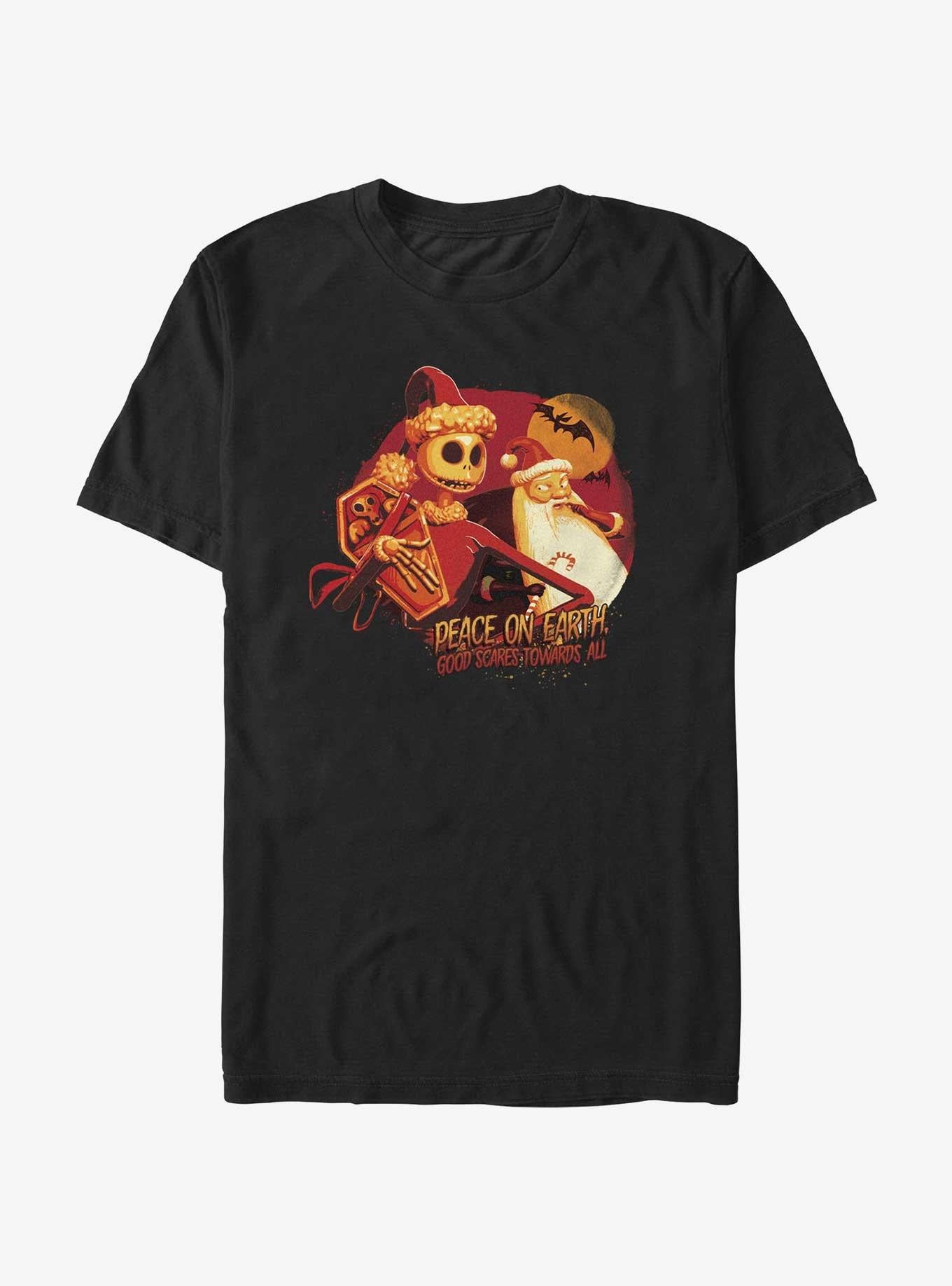 Disney The Nightmare Before Christmas Good Scares Towards All T-Shirt T-Shirt | Bold Graphic Edition | Must-Have Style