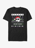 Disney The Nightmare Before Christmas Ugly Holiday Jack Snowfall T-Shirt T-Shirt | Premium Graphic | Top Pick For Fans