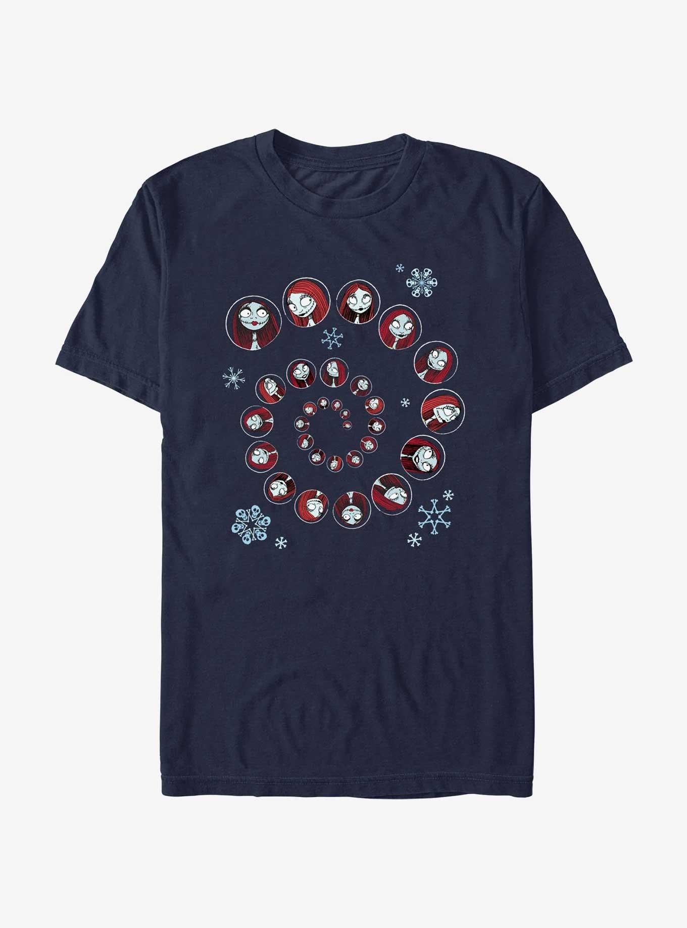 Disney The Nightmare Before Christmas Sally Winter Swirl T-Shirt T-Shirt | Fan Favorite Style | Must-Have Style