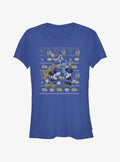 Disney Mickey Mouse Hanukkah Ugly Sweater Girls T-Shirt | Premium Unisex T-Shirt, Trending Graphic Tee
