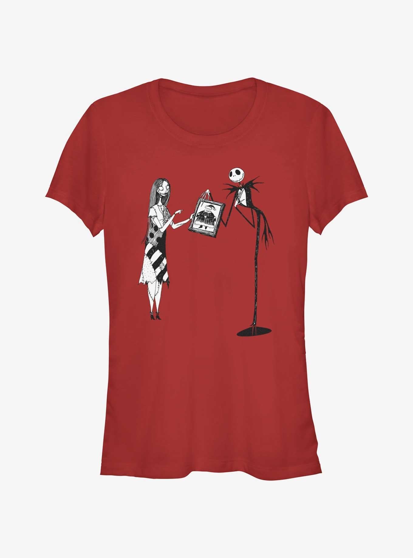 Disney The Nightmare Before Christmas Sally Jack Sandy Claws Girls T-Shirt T-Shirt | Top Trending Artwork | Must-Have Style