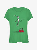 Disney The Nightmare Before Christmas Sandy Claws Jack Girls T-Shirt T-Shirt | Trending Streetwear Style | Perfect For Daily Wear