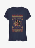 Disney Moana Ugly Holiday Girls T-Shirt | Premium Unisex T-Shirt, Trending Graphic Tee