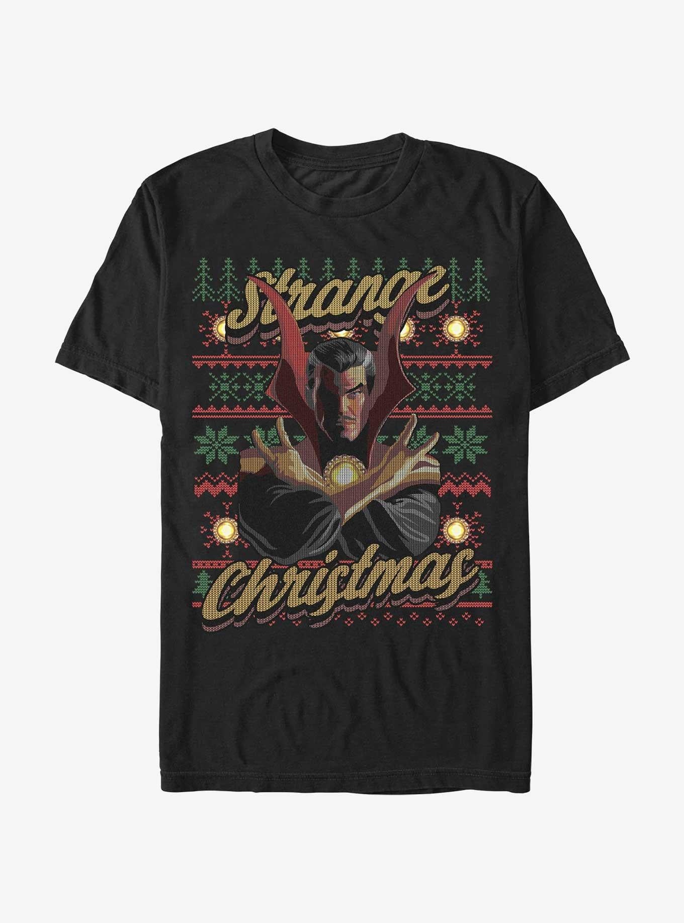Marvel Doctor Strange Ugly Christmas T-Shirt | Premium Unisex T-Shirt, Trending Graphic Tee