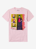 The Devil Is A Part-Timer Character Grid Boyfriend Fit Girls T-Shirt | Premium Unisex T-Shirt, Trending Graphic Tee