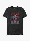 Marvel Spider-Man Ugly Christmas Big Tall T-Shirt | Premium Unisex T-Shirt, Trending Graphic Tee
