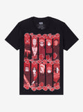 Naruto Shippuden Akatsuki Red Tonal Panel TShirt Graphic Tee | Graphic Tee | Unisex Shirt | High-Quality Print