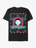Squid Game Young-Hee Doll Ugly Christmas T-Shirt | Premium Unisex T-Shirt, Trending Graphic Tee