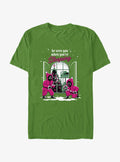 Squid Game All Seeing Pink Soldiers Christmas T-Shirt T-Shirt | Trending Streetwear Style | Perfect For Daily Wear