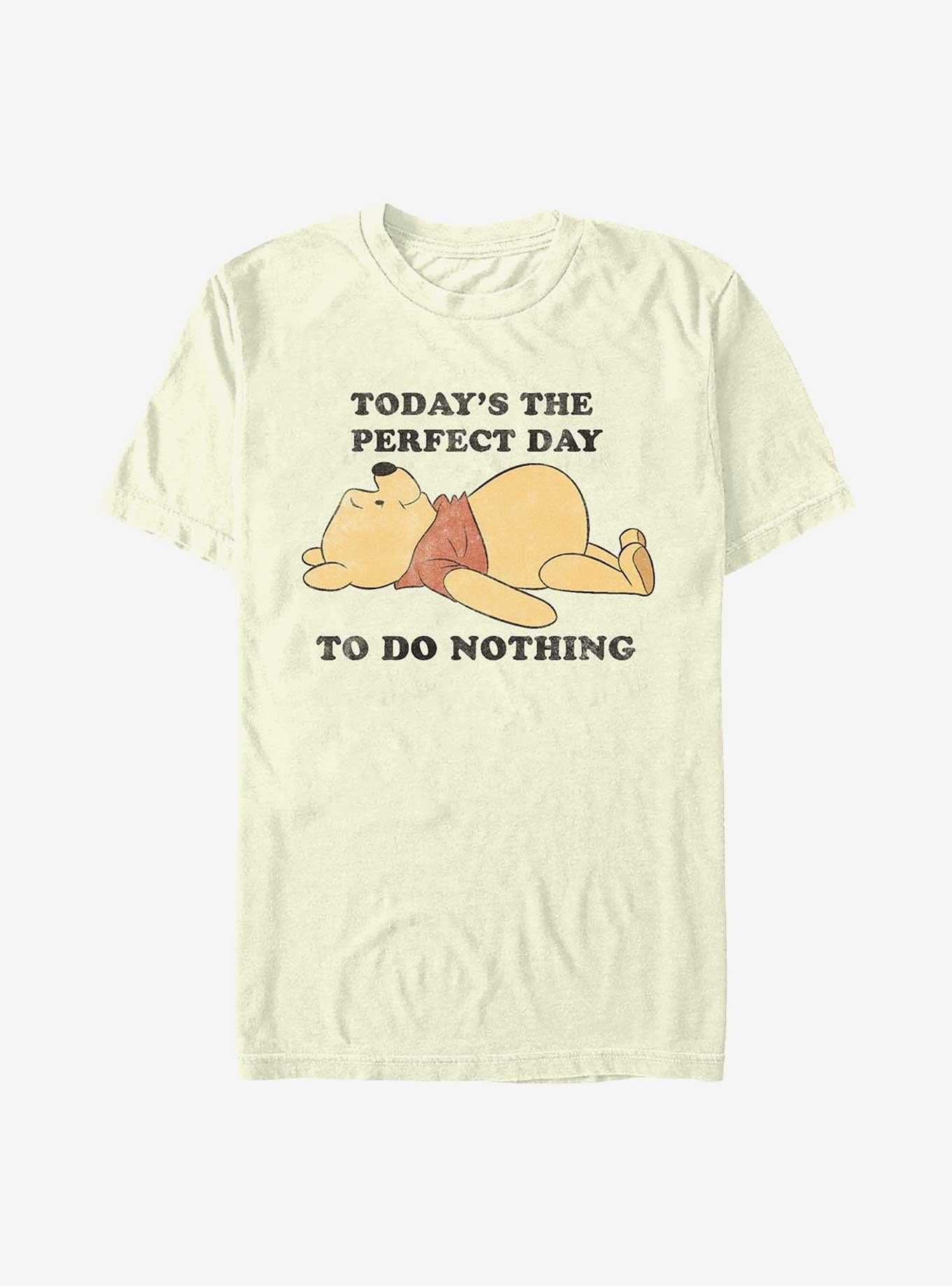 Disney Winnie The Pooh Do Nothing All Day T-Shirt | Premium Unisex T-Shirt, Trending Graphic Tee