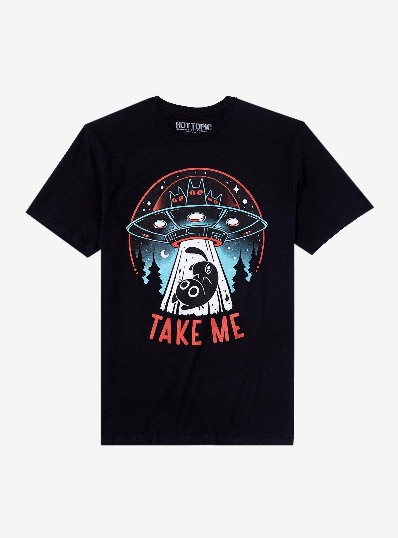 Cat UFO TShirt By Snouleaf Graphic Tee | Graphic Tee | Unisex Shirt | High-Quality Print