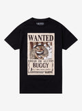 One Piece Buggy Wanted Poster Double-Sided T-Shirt | Premium Unisex T-Shirt, Trending Graphic Tee