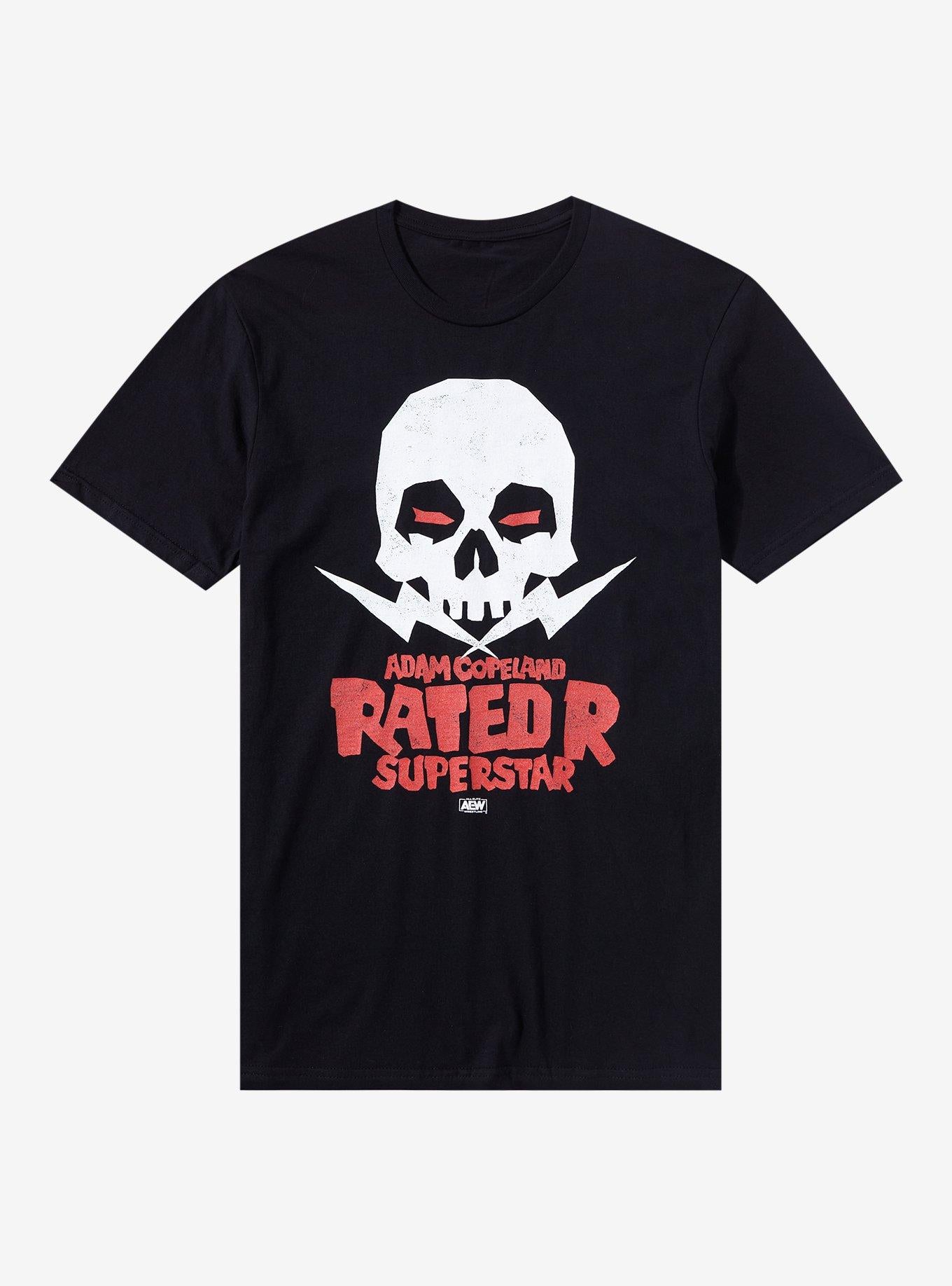 All Elite Wrestling Adam Copeland Rated R Superstar T-Shirt | Premium Unisex T-Shirt, Trending Graphic Tee