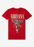 Nirvana In Utero Red Boyfriend Fit Girls TShirt Graphic Tee | Graphic Tee | Unisex Shirt | Best-Selling Design