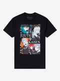 Jujutsu Kaisen Group Tonal Panel TShirt Graphic Tee | Graphic Tee | Unisex Shirt | Best-Selling Design