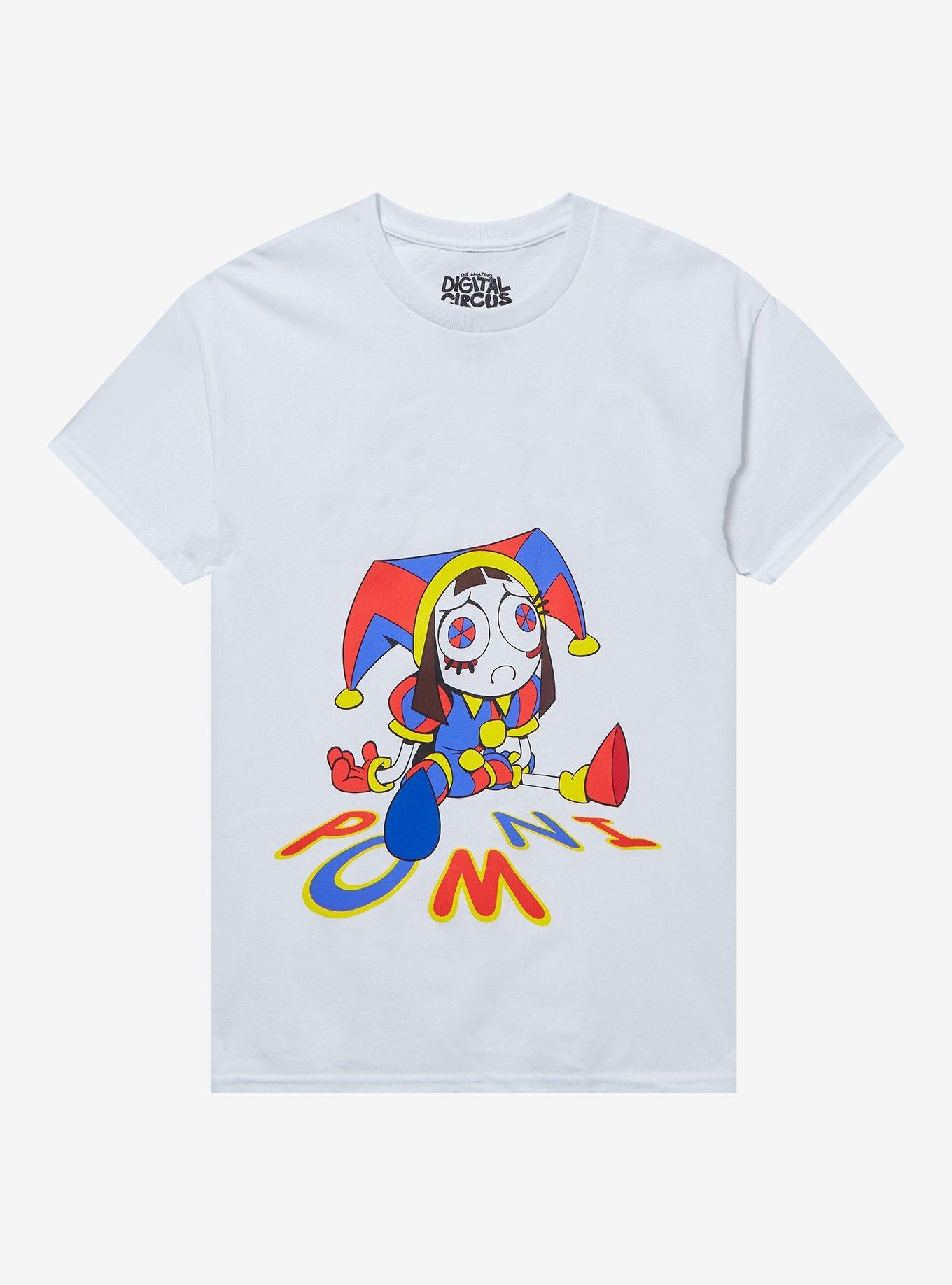 The Amazing Digital Circus Pomni GlowInTheDark TShirt Graphic Tee | Graphic Tee | Unisex Shirt | Best-Selling Design